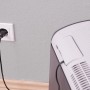 AEG Kühlbox KK 20, schwarz-grau, 20 l, mit Stromkabel in Steckdose, für unterwegs.