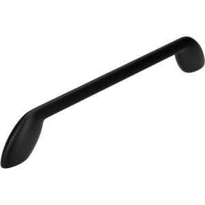Siro Möbelgriff 2392, Metall, Schwarz Matt, Lochabstand 160mm.
