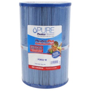 Dreammaker Spa Filterkartusche, antimikrobiell, blaue Ersatzkartusche für Whirlpools.