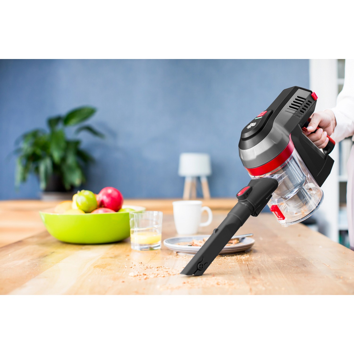 Dirt Devil Akku Hand Und Stielstaubsauger Cavalier Dirt Devil Multifunktionaler Akku-Handstaubsauger Cavalier 21,6 V