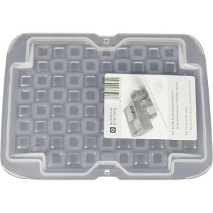 Eurobox-System Deckel für Einsatzk. 1/8 mit Drehstapelfunktion Transparent