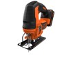 Black+Decker Akku-Stichsäge BDCJS18: 18V Stichsäge mit Akku und werkzeuglosem Sägeblattwechsel.
