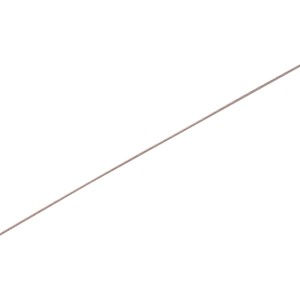 Drahtseil, Ø 2,0 mm, Edelstahl, Meterware. Flexibles Stahlseil für Sportgeräte und Geländer.