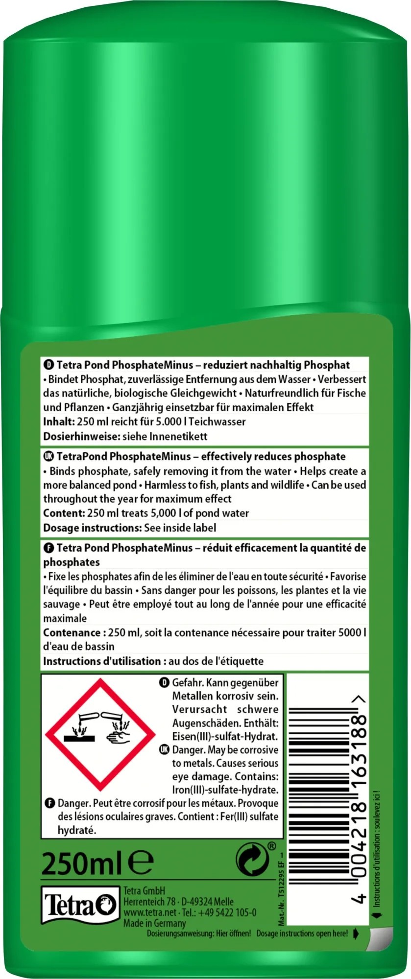 Tetra VitaMinPro 3in1 - Probiotisches Aquarium Wasserpflegemittel 250ml Für Fische & Pflanzen