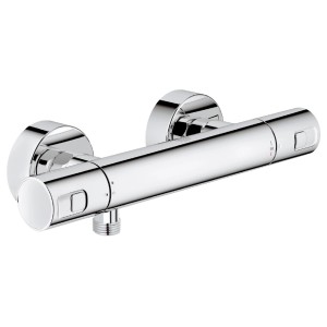 Grohe QuickFix Thermostat Precision Joy für Brause, Chrom-Thermostat mit Wassersparfunktion.