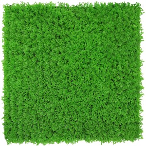 Jangal Wandpaneel Modular Wall Bright Green Design Grass, 52x52 cm, für Wanddekoration.