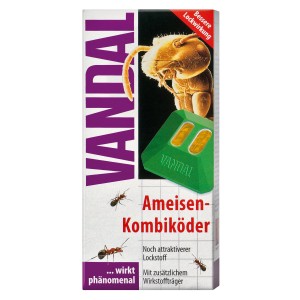Vandal Ameisen-Kombiköder: Köderdose mit Lockstoff zur effektiven Ameisenbekämpfung.