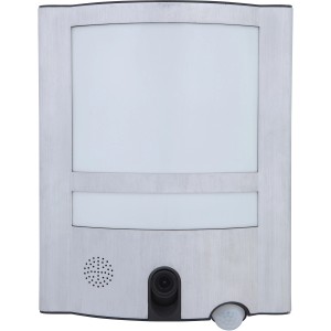 LUTEC LED-Kameraleuchte Vesta Secury-Light mit Bewegungsmelder und Kamera.