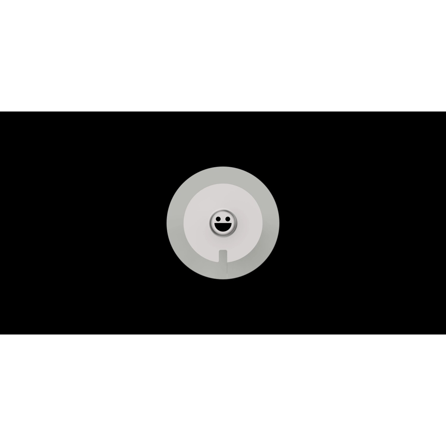 Ezviz DP2 2K Video-Türsprechanlage, kabellos, mit rundem Design für Kameraüberwachung.