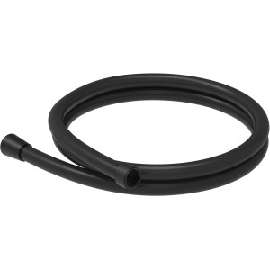 Schwarzer Schütte Brauseschlauch aus Kunststoff, 150 cm lang.