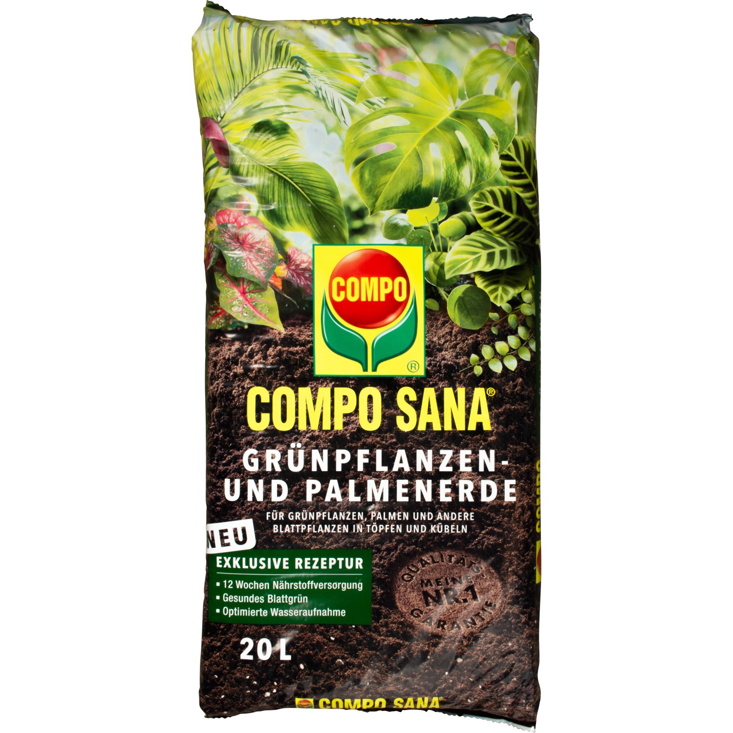Compo Sana Grünpflanzen und Palmenerde 1 x 20 l kaufen bei OBI