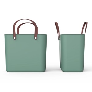 Rotho Multibag "Style" Albula 25 l in Mistletoe Green, eine praktische Aufbewahrungsbox.