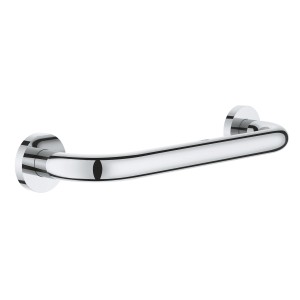 Grohe QuickFix Wannengriff Start, Chrom, 349 mm. Stabiler Haltegriff für Bad und Dusche.