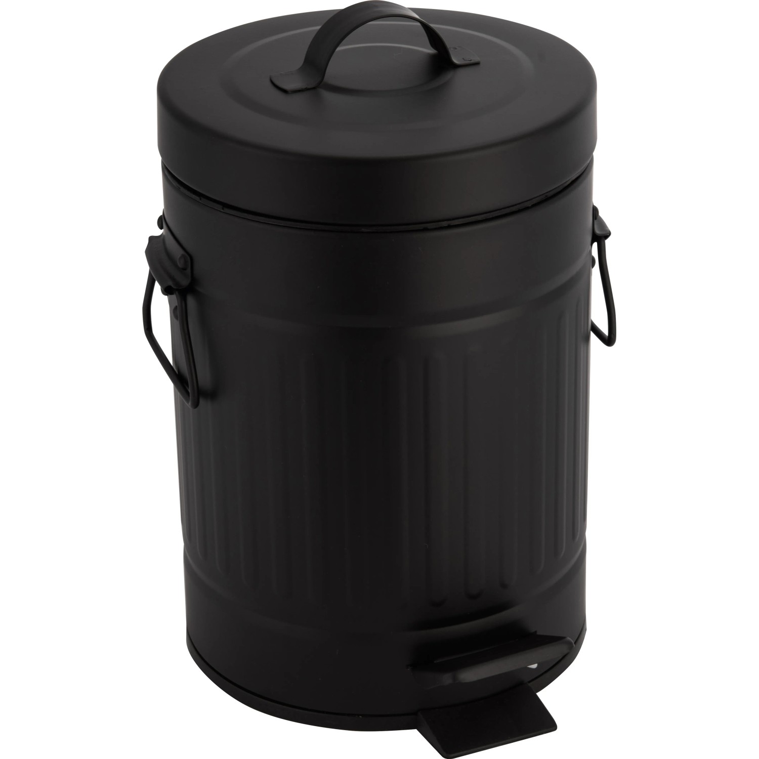 Kosmetik-Mülleimer Retro 3 l Schwarz Matt kaufen bei OBI