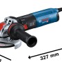 Bosch Professional GWX 14-125 S X-Lock Winkelschleifer mit X-Lock System und Drehzahlvorwahl.