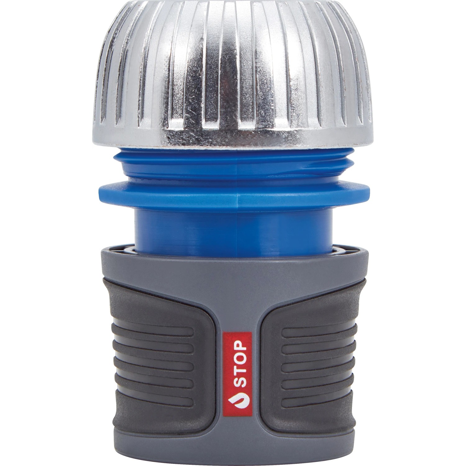 Sirocco Schlauchkupplung Siro Soft (0,5 Zoll) Mit Stop – Schnellkupplungssystem Mit Soft-Grip