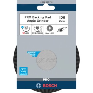 Bosch X-Lock Stützteller Ø 125 mm hart