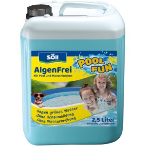 Söll AlgenFrei 2,5l für Pools und Planschbecken kaufen. Algenbekämpfung für klares Wasser.