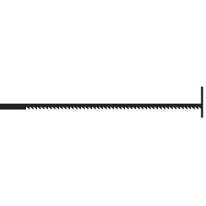 Proxxon Laubsägeblatt Super-Cut, feinverzahnt, für Holz, 34 Zähne, 12 Stück.