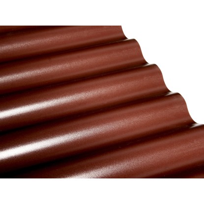 PVCWellplatte Sinus 76/18 Braun 80 cm x 120 cm Stärke 1,2 mm kaufen