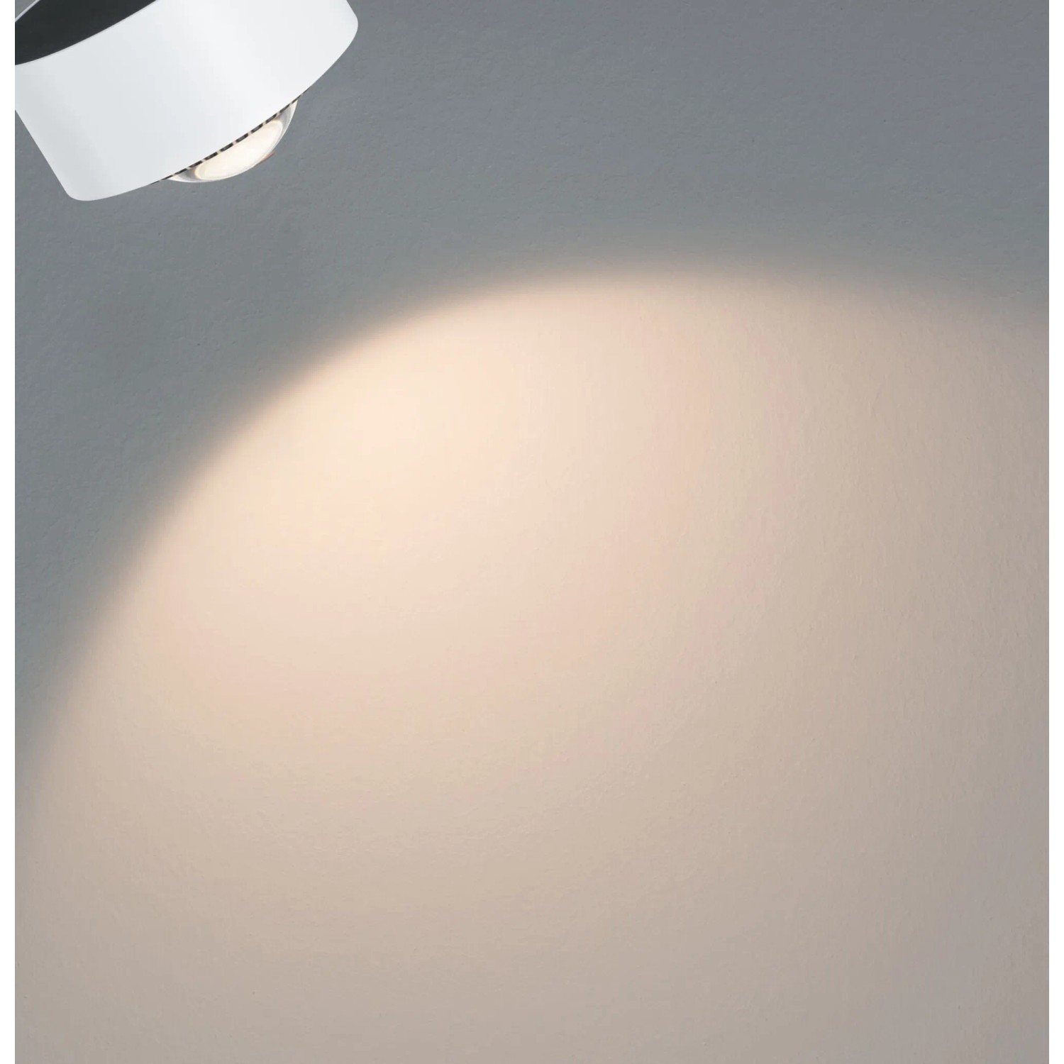 Paulmann URail LED-Spot Aldan, signalweiß, warmweißes Licht, zur flexiblen Ausleuchtung im Schienensystem.