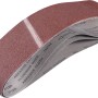 kwb Schleifbänder-Set für Bandschleifer, 100x915mm, 3 Stück, zum Schleifen von Holz und Metall.