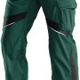 Kübler Workwear Bundhose Activiq in Moosgrün/Schwarz, Größe 56. Robuste Arbeitshose mit Reflexstreifen.