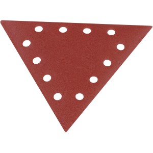 Scheppach Schleifpapier dreieckig, 10-teilig, K120, für Trockenbauschleifer.