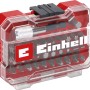 Einhell Bit-Set XS-Case, 30-teilig, 25 mm Bits in transparenter Aufbewahrungsbox.