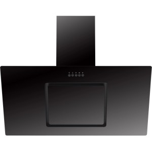 Respekta Dunstabzugshaube CH22010/90SBZ++ Kopffrei 90 cm Schwarz