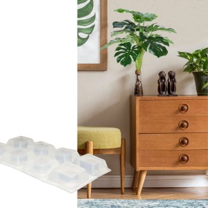 Wagner Elastikpuffer-Set EH3120 Transparent 20 mm x 20 mm x 6 mm 8-tlg.