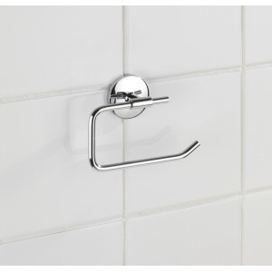 Wenko Toilettenpapierhalter Cuba Chrom, Wandmontage, glänzend