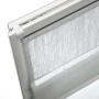 Gardinia EasyFix Raffrollo, 50x140 cm, Weiß, am Fenster montiert.