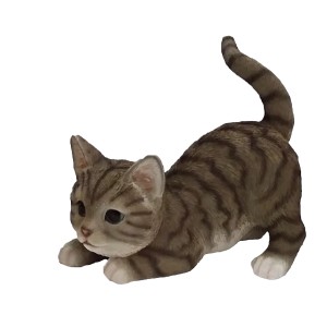 Deko-Figur Katzenbaby, stehend, 19 cm, aus der Sunny Garden Kollektion.