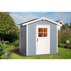 Weka Holz-Gartenhaus Gartenhaus 223 Satteldach Lasiert 178 cm