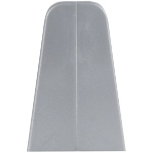 FN Neuhofer Endkappen K0210L, Uni Silber, 2er-Pack für Sockelleisten.