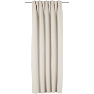 Offwhite Schlaufenschal, 245x135 cm, Fenstervorhang für Wohnräume.