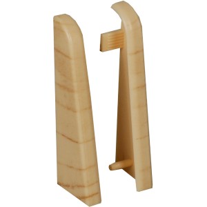 FN Neuhofer Endkappen für Sockelleisten FU060, Ahorn/Birke, 2 Stück