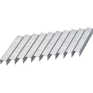 LUX Feindrahtklammern, 11,4 mm x 6 mm, 1.000 Stück, für Polster- und Dekorationsarbeiten.