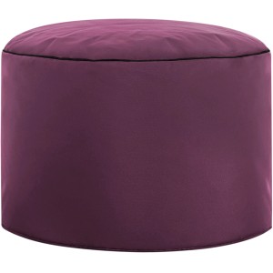 Auberginefarbener Sitting Point Hocker Scuba DotCom, 60 l, ideal zum Entspannen.