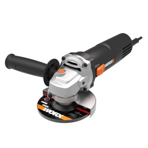 Worx Winkelschleifer WX718, 900 W, 125 mm Scheibe, mit Zusatzhandgriff. Ideal zum Schleifen.