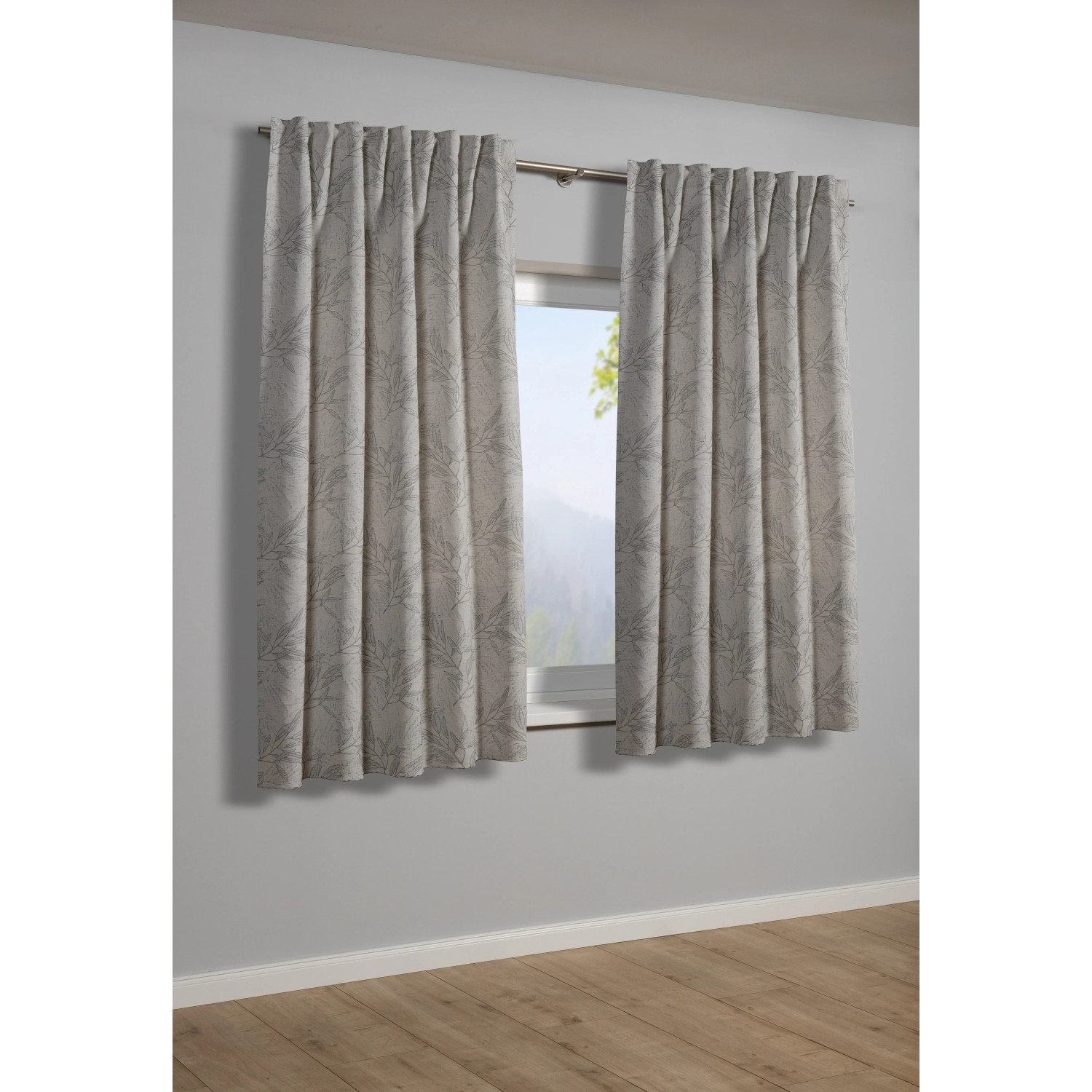 Produktbild von Sehlbach Fertigstore Mit Kräuselband, Jacquard Ornamente, Weiß, 300 X 160 Cm Gardinen Elegante Ausstrahlung Einfaches Anbringen Zeitloses Design V  082d135c A138 5e44 9fe6 D73267639361