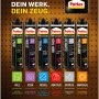 Pattex Montagekleber Universal, weiße Kartusche, verschiedene Ausführungen für Holz, Stein, Metall, Express und High Tack.