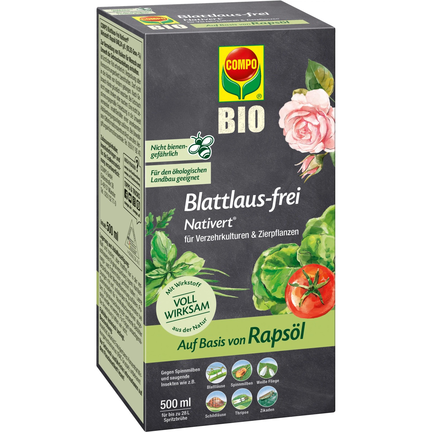 Compo Nativert Blattlaus-frei 500 ml Bio kaufen bei OBI