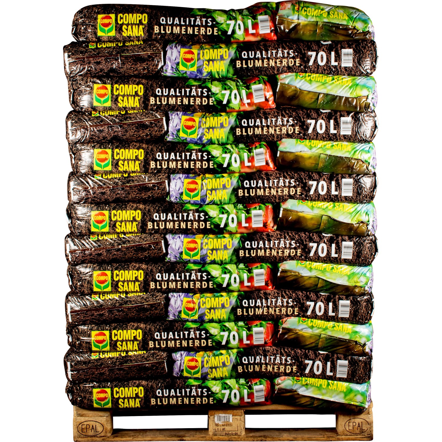 Compo Sana QualitätsBlumenerde 2.730 l (39 x 70 l) 1 Palette kaufen