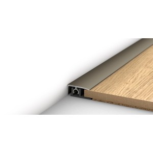 Abschlussprofil zum Klicken Edelstahl 2700 mm x 26 mm