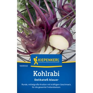 Kiepenkerl Saatgut Kohlrabi Delikateß blauer