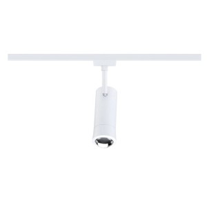 Paulmann URail LED-Schienenspot Tarie, weiß, dimmbar RGBW. Zylindrische Smart Home Leuchte.