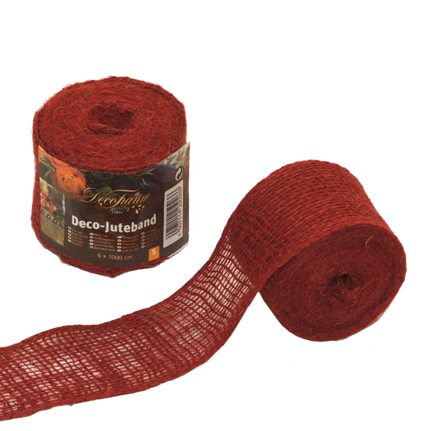 Videx Garden Juteband Rot 6 x 1000 cm kaufen bei OBI