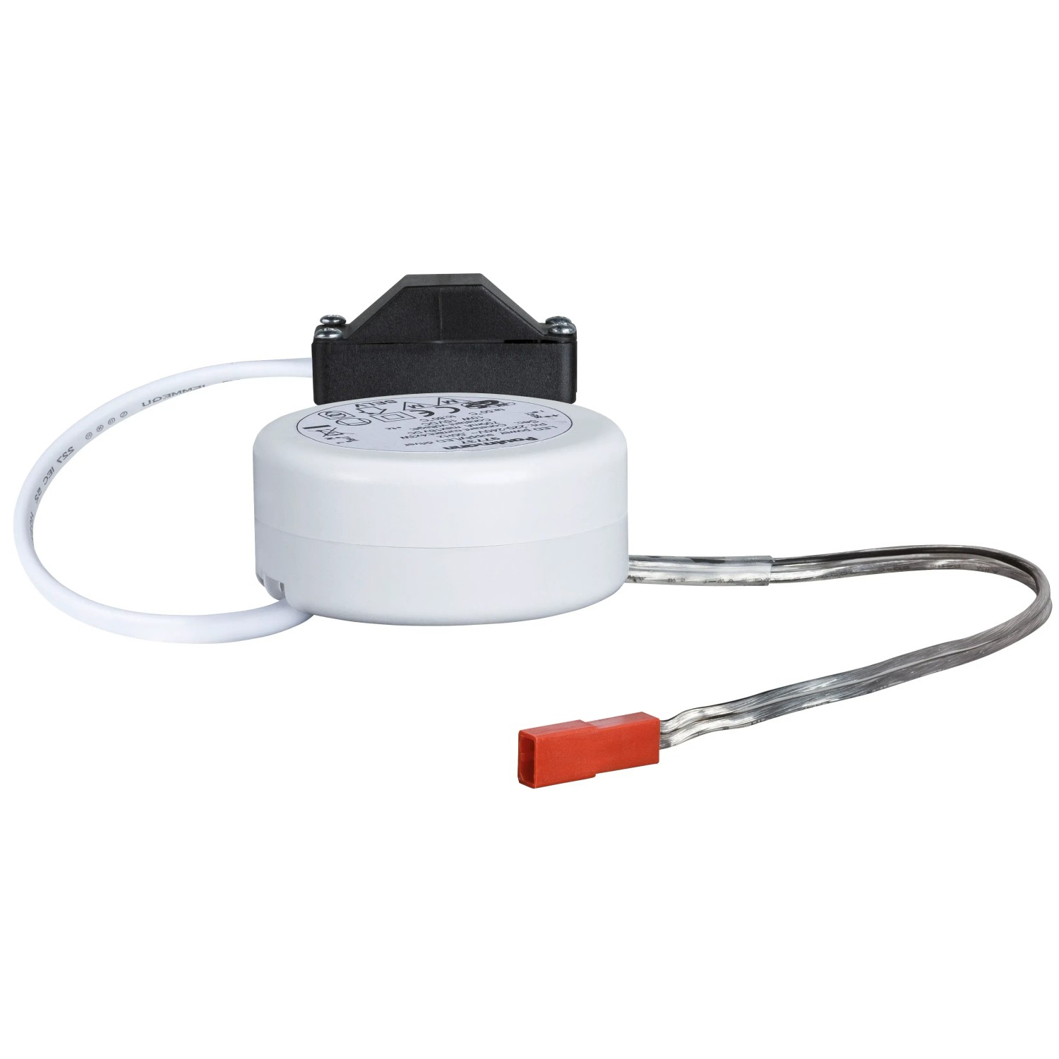 Paulmann LED-Treiber Disc Power Supply 700mA für Einbaustrahler, weiße runde Bauform.